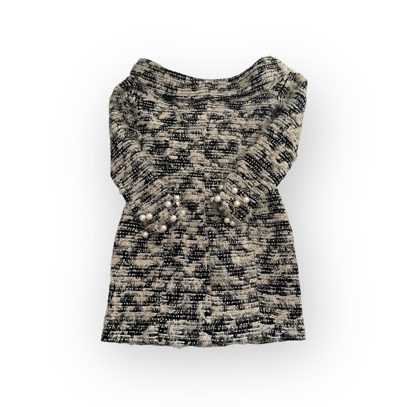 L’Atiste Knit Blazer Dress with Faux Pearls - Picture 12 of 16